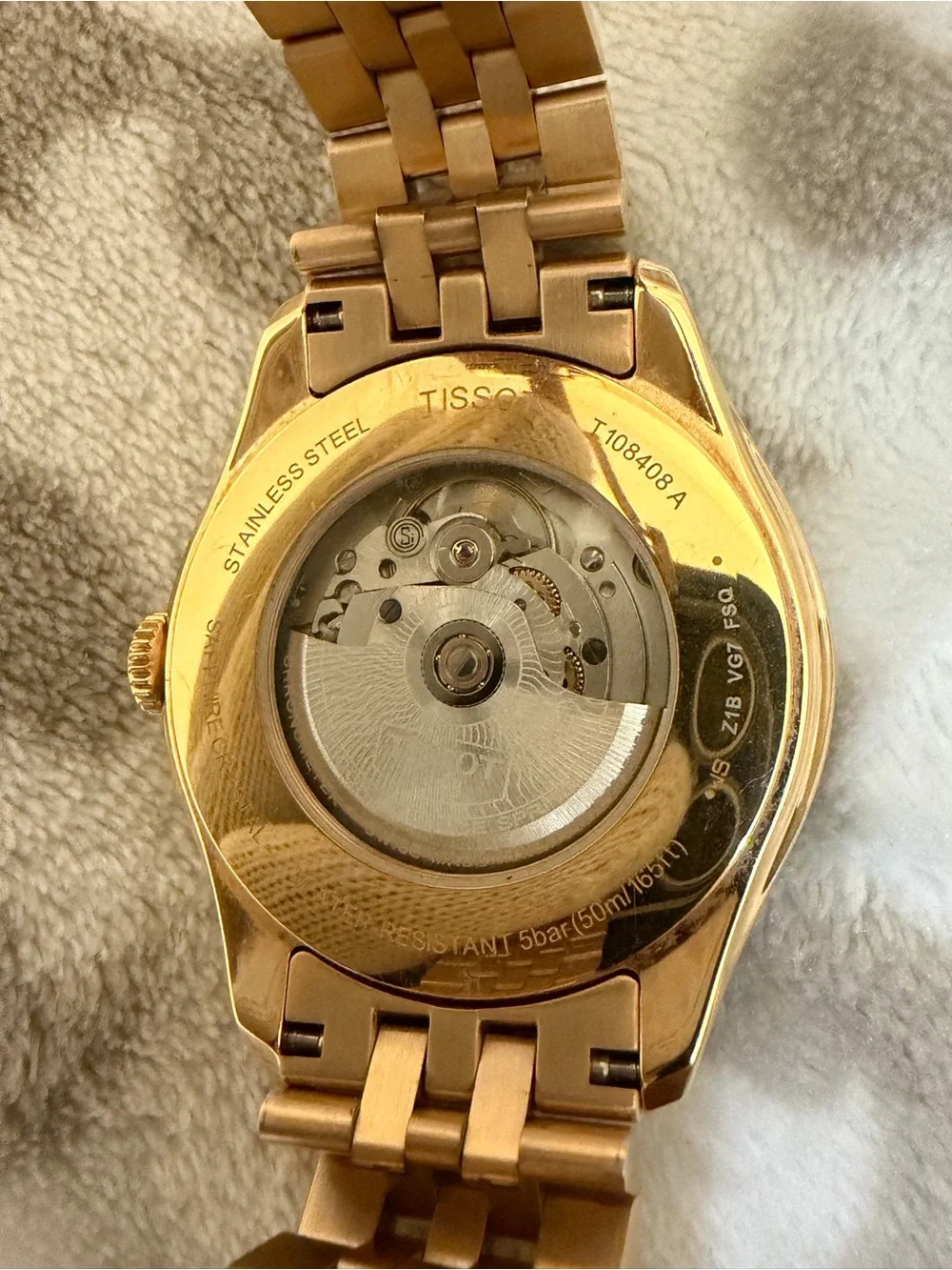 Tissot Ballade Powermatic 80 COSC Men's Watch Rose Gold Automatic T1084083303700